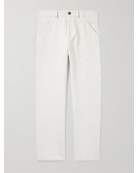 Incotex - Venezia 1951 Straight-Leg Cotton And Linen-Blend Twill Trousers - Lyst