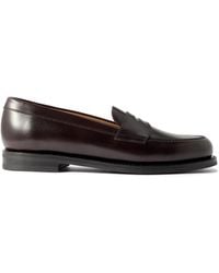 Morjas - The Ivy Leather Penny Loafers - Lyst