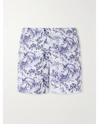 Orlebar Brown - Bulldog Passetto Straight-Leg Mid-Length Printed Swim Shorts - Lyst