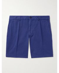 Ralph Lauren - Slim-fit Straight-leg Garment-dyed Cotton-blend Twill Shorts - Lyst