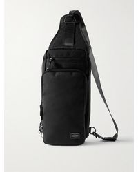 Porter-Yoshida and Co - Hybrid Sling Logo-Appliquéd Canvas Backpack - Lyst