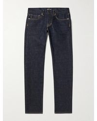 Tom Ford - Jeans skinny in denim cimosato - Lyst