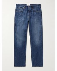 Givenchy - Logo-Embroidered Straight-Leg Jeans - Lyst