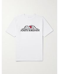 Pop Trading Co. - Pup Amsterdam Printed Cotton-jersey T-shirt - Lyst