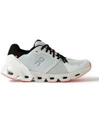 On Shoes - Cloudflyer 4 Rubber-trimmed Stretch-knit Running Sneakers - Lyst