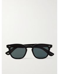 Garrett Leight - Byrne Sun Round-frame Tortoiseshell Acetate Sunglasses - Lyst