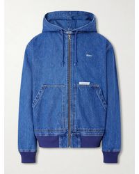 WTAPS - D00m Denim Hooded Jacket - Lyst