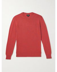 A.P.C. - Benoit Wool And Cotton-blend Sweater - Lyst
