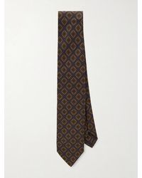 Drake's - 8Cm Floral-Print Wool And Silk-Blend Tie - Lyst