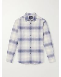Portuguese Flannel - Fonte Checked Cotton-Flannel Shirt - Lyst