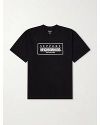 Neighborhood - Logo-Print Cotton-Jersey T-Shirt - Lyst