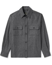 Loro Piana - Jim Wish Flannel Overshirt - Lyst