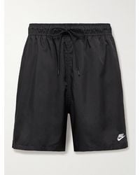 Nike - Club Flow gerade geschnittene Shorts aus Shell mit Kordelzugbund - Lyst