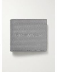 Givenchy - Portafoglio in pelle con logo goffrato e applicazione - Lyst
