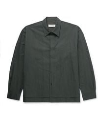 LE17SEPTEMBRE - Layered Nylon And Cotton-Blend Twill Shirt - Lyst