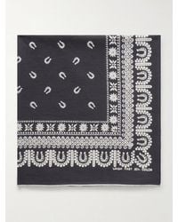 Kapital - Fastcolor Selvedge Printed Cotton Scarf - Lyst