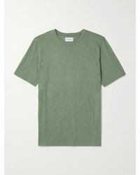 Oliver Spencer - Conduit T-Shirt aus Flammgarn-Jersey aus Baumwolle - Lyst