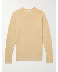 Hartford - Linen And Cotton-blend Sweater - Lyst