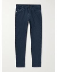 Loro Piana Slim-fit Stretch-denim Jeans - Blue