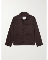 NN07 - Morgan 10021 Stretch Organic Cotton-Gabardine Blouson Jacket - Lyst