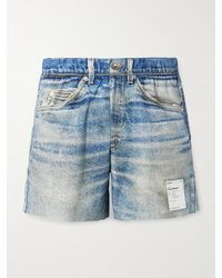 Satisfy - Straight-Leg 5&Quot; Logo-Appliqu&Eacute;D Printed Peaceshell&Trade; Shorts - Lyst