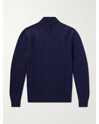 Fedeli - Onda Wool And Cashmere-Blend Sweater - Lyst