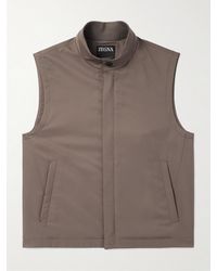 ZEGNA - Slim-Fit Shell Gilet - Lyst