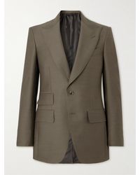 Tom Ford - Wool And Silk-blend Suit Jacket - Lyst