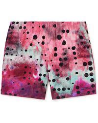 Saturdays NYC - Talley Straight-leg Mid-length Printed Swim Shorts - Lyst