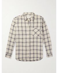 Remi Relief - Checked Cotton-flannel Shirt - Lyst