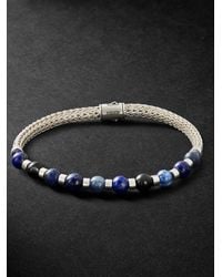 John Hardy - Sterling Multi-Stone Beaded Bracelet - Lyst