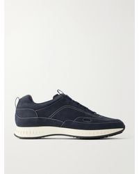 John Lobb - Laced Stream Nubuck Sneakers - Lyst