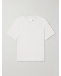 Drake's - Linen And Cotton-Blend Jersey T-Shirt - Lyst