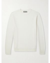 Canali - Wool And Cashmere-Blend Sweater - Lyst