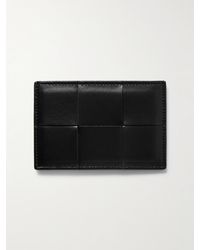 Bottega Veneta - Intrecciato Leather Cardholder - Lyst