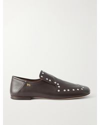Wales Bonner - Dakar Embellished Leather Loafers - Lyst