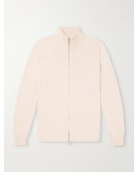 Ghiaia - Cotton Zip-Up Sweater - Lyst