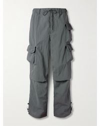 Nike - Straight-leg Logo-embroidered Ripstop Drawstring Cargo Trousers - Lyst