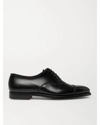 George Cleverley - Scarpe Oxford in pelle modello cap toe Charles - Lyst