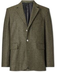 Bode - Morris Houndstooth Wool Suit Jacket - Lyst