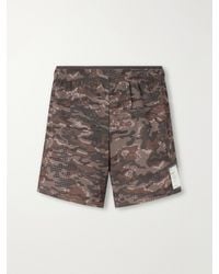 Satisfy - Straight-Leg Logo-Appliqu&Eacute;D 5&Quot; Space‑O&Trade; Shorts - Lyst