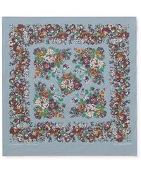 Kapital - Nadeshiko Champetre Fastcolor Floral-print Selvedge Cotton-voile Bandana - Lyst