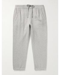 James Perse - Cozy Tapered Cotton-Blend Jersey Sweatpants - Lyst