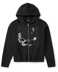 Enfants Riches Deprimes - Assemblage Printed Cotton-Jersey Hoodie - Lyst