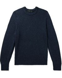 Rag & Bone - Harlow Mélange-knit Sweater - Lyst