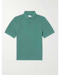 MR P. - Slim-fit Cotton-piqué Polo Shirt - Lyst