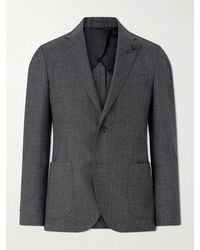 Lardini - Double-Breasted Wool Suit Jacket - Lyst