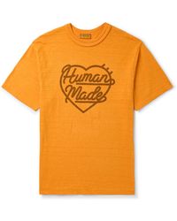 Human Made - Logo-Print Cotton-Jersey T-Shirt - Lyst