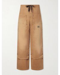 Kapital - Wide-leg Cotton-canvas Cargo Trousers - Lyst