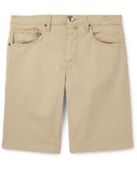 Incotex - Straight-leg Stretch-cotton Bermuda Shorts - Lyst